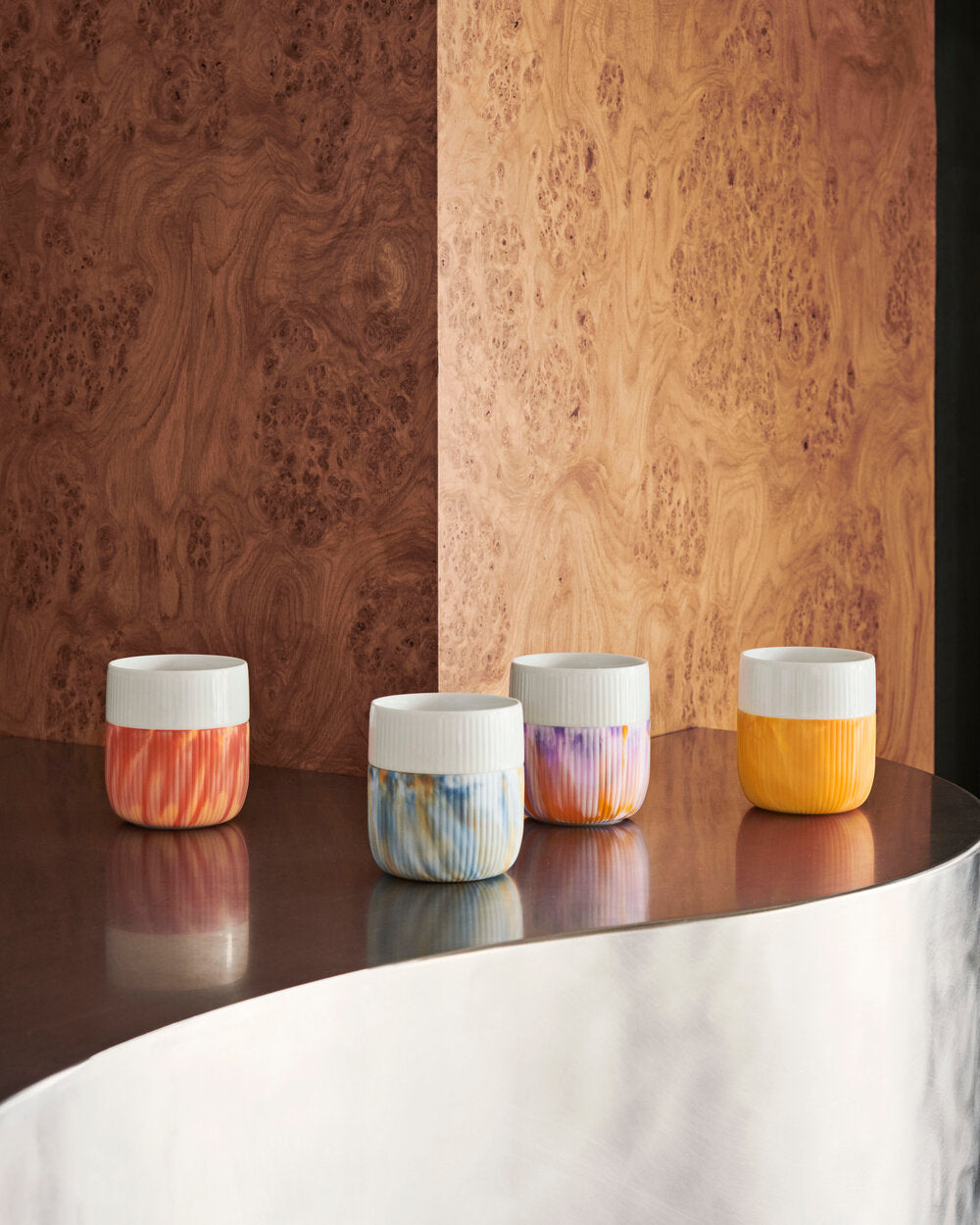 Riflet Contrast Marble krus, Morning Sky - 35 cl.